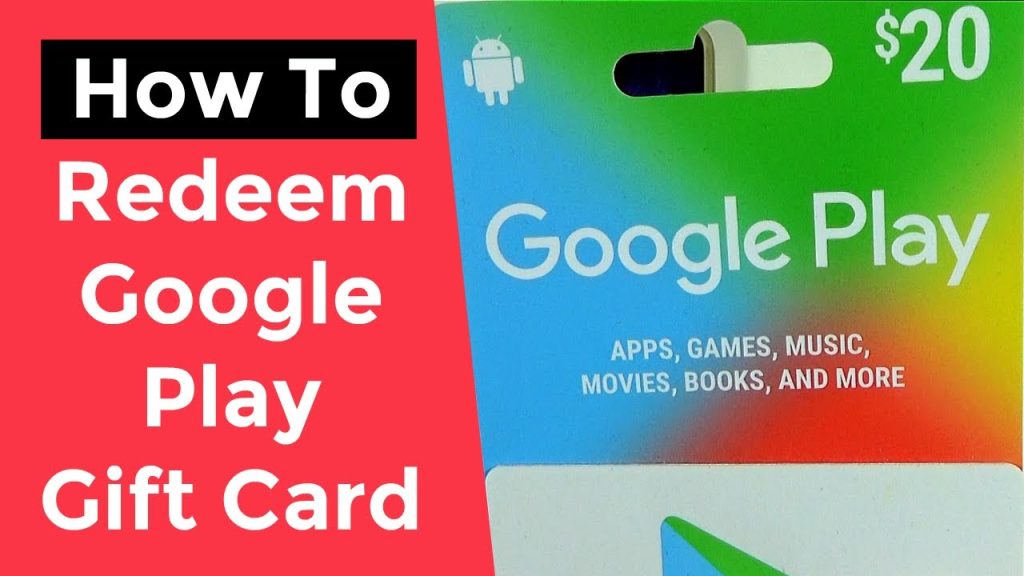 Google play redeem code